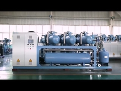 হাই পারফরম্যান্স সংযুক্ত স্ক্রু বায়ু চাপ যন্ত্রপাতি কনডেনসিং ইউনিট জন্য কাস্টমাইজড বিক্রয় শীতল